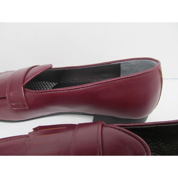 Albert 1941 Albert Couture Mens Burgundy Leather Loafers Size US 8 EUR 41 main image 8